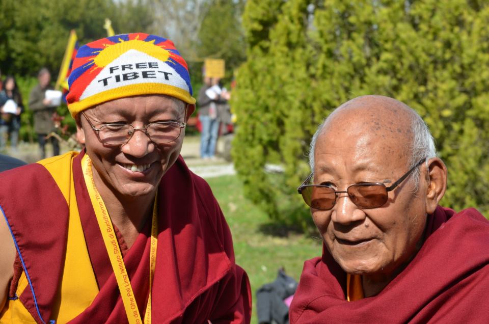 Géshé Tenzin Loden et Géshé Lobsang Tengyé